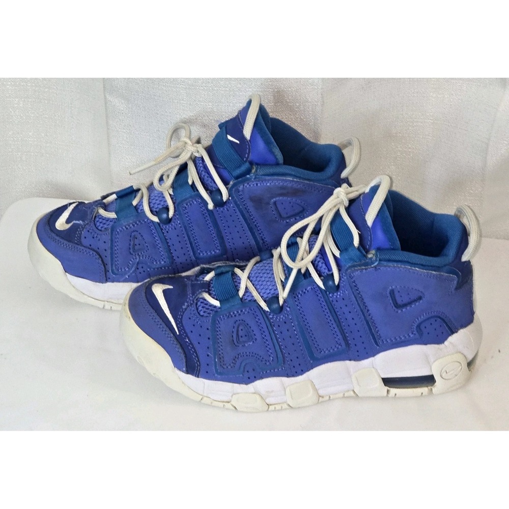 Nike Air More Uptempo Blue White Youth Size 4.5Y  Pre‎ Owned DM1023-400